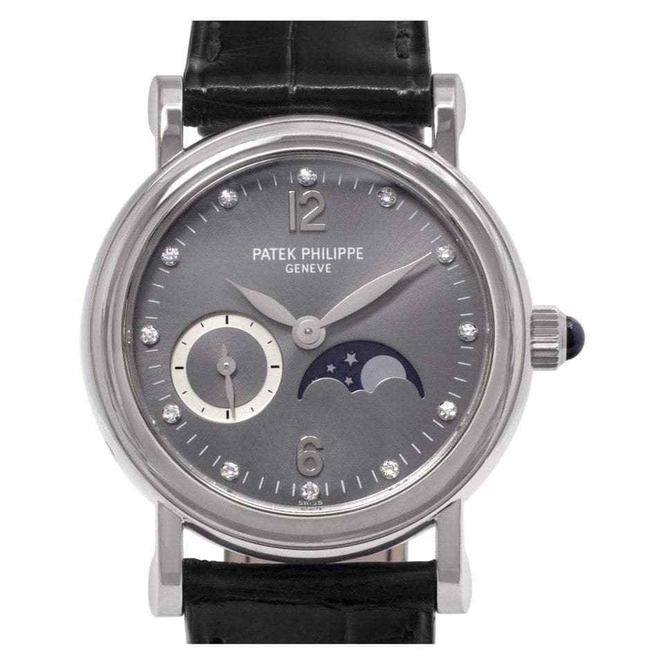 white gold calatrava moonphase (unworn – factory sealed)
